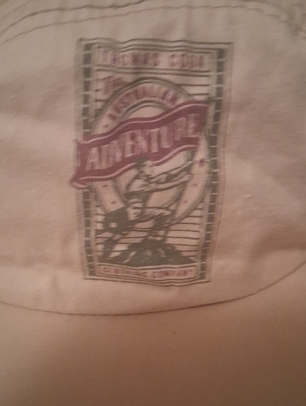 Thos Cook Australian Men's Beige Hat W Side Zip And Snap Backing